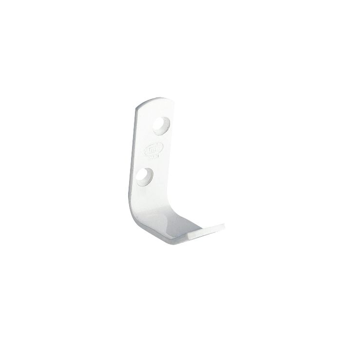 COLGADOR MODELO 10 50 X 18 MM ACERO BLANCO EPOXI 2 UDS 2650 1