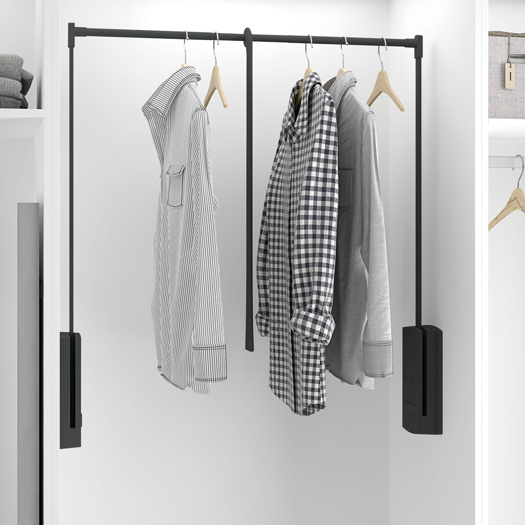 COLGADOR SERVETTO 77-120 ANTRACITA