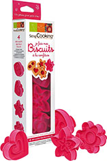 CORTA-GALLETAS C/EXP.4U   6,5-6CM