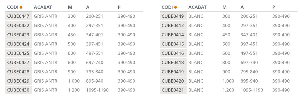 CUBERTERO UNIVERSAL GRIS A.M-800 5