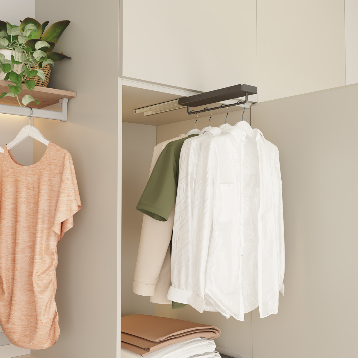 Cuelgaperchas ext.240 l antracita