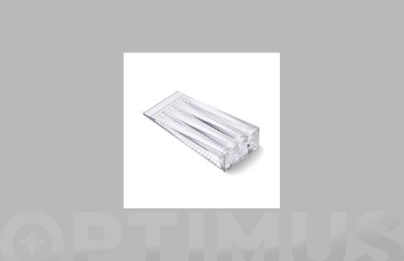 CuÑa plastico color madera 2 uds