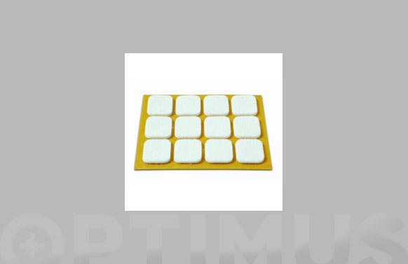 DESLIZADOR DE FIELTRO ADHEBLANCO 20X23 M