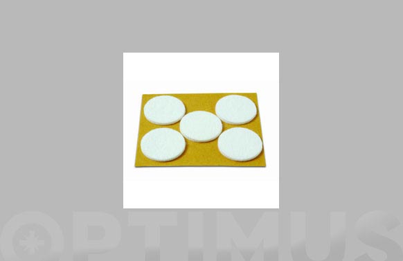 DESLIZADOR DE FIELTRO ADHEBLANCO Ú 35 MM