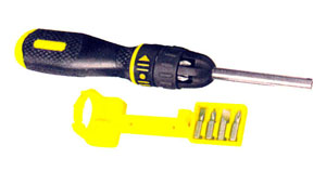 DESTORNILLADOR CARRACA CON10 PUNTAS