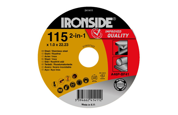 DISCO CORTE 2 EN 1 PARA MEÚ 115 X 2,5 X