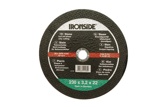 DISCO CORTE PIEDRA        Ú 230 X 2,5 X