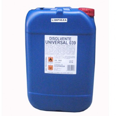 DISOLVENTE UNIVERSAL ICOPRESA 25 LTS