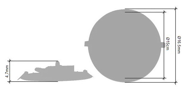 DOWNLIGHT LED EMPOTRAR REDONDO BLANCO Ø15CM 17W 1300LM 4000K 5946631E3 2