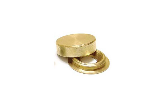 EMBELLECEDOR LISO LATON   Ú 16 MM