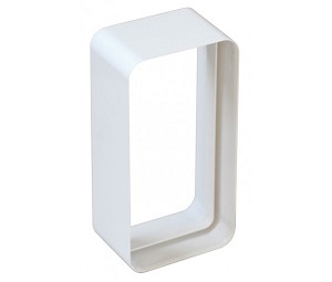 EMPALME RECTANGULAR TUBO E180 X 90 MM