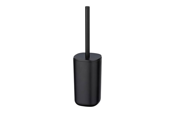 ESCOBILLERO WC NEGRO MATE DAVOS