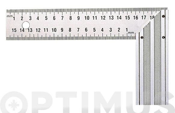 ESCUADRA BASICA INOX      250 MM