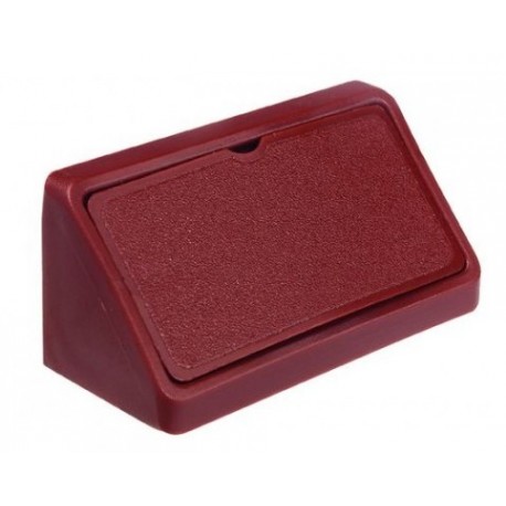 Escuadra angular c/tapa marron 44x21