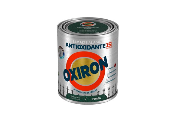 Esmalte antioxidante agua oxiron forja