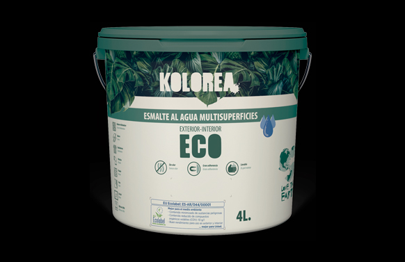 Esmalte al agua eco satinado