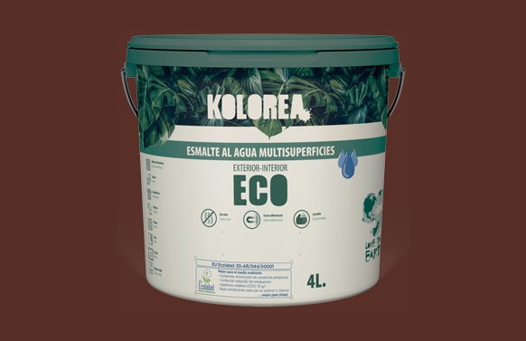 Esmalte al agua eco satinado