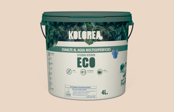 Esmalte al agua eco satinado