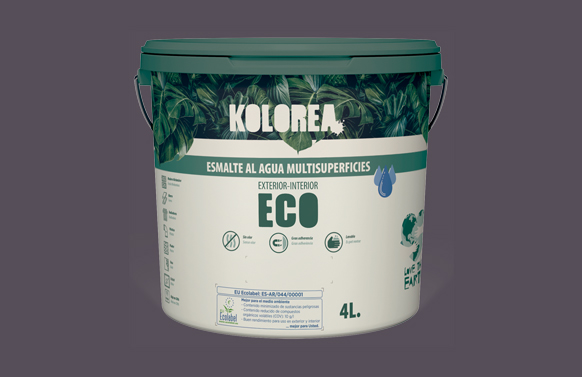 Esmalte al agua eco satinado
