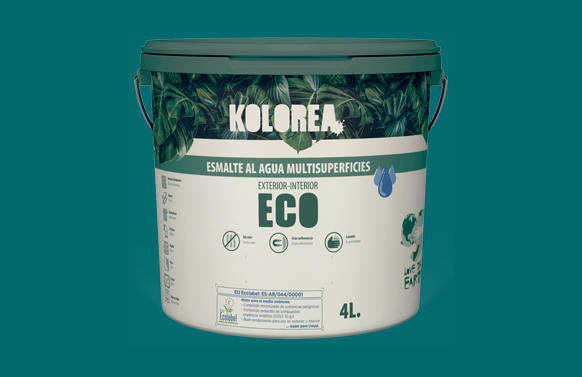 Esmalte al agua eco satinado