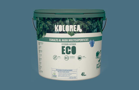 Esmalte al agua eco satinado