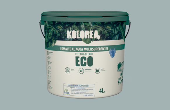 Esmalte al agua eco satinado
