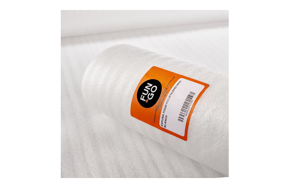 ESPUMA FOAM DE POLIETILENO0,6 X 5 M