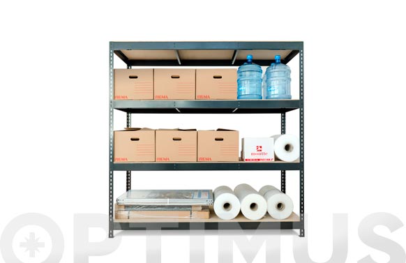 ESTANTERIA METAL 4 ESTANTE200 X 200 X 70