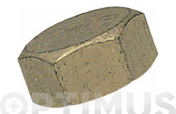 TAPON CIEGO HEMBRA LATON  1/2' 25 UDS