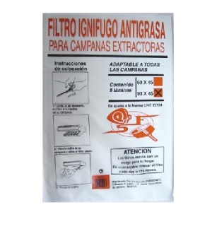 FILTRO PARA CAMPANA ESPUMA 90 CM 1101 1