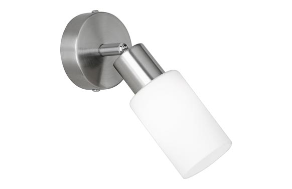 FOCO E14 40 W MARS        NIQUEL MATE/CR