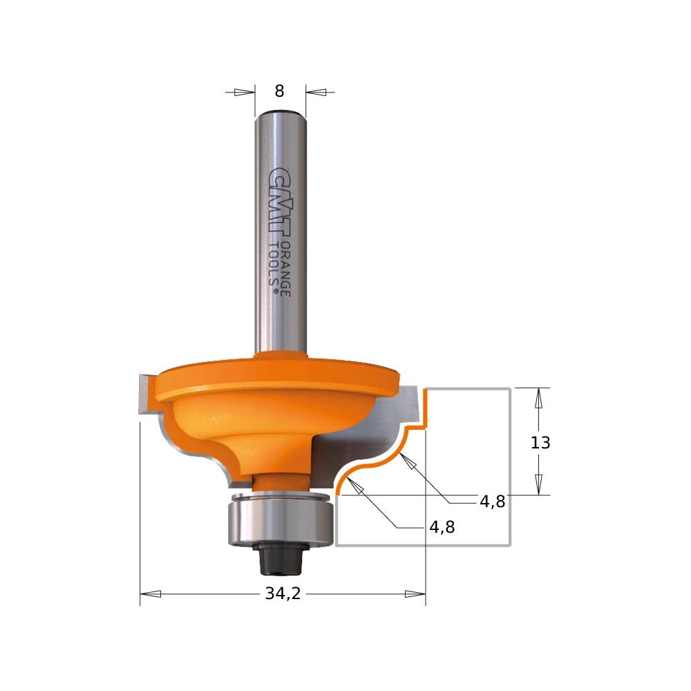 FRESA CMT PERF.C/ROD.HM R.3.6/4 94632511