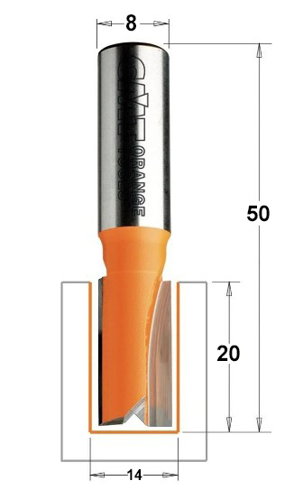 FRESA CMT RECTA HM  S8 14X20    91114011