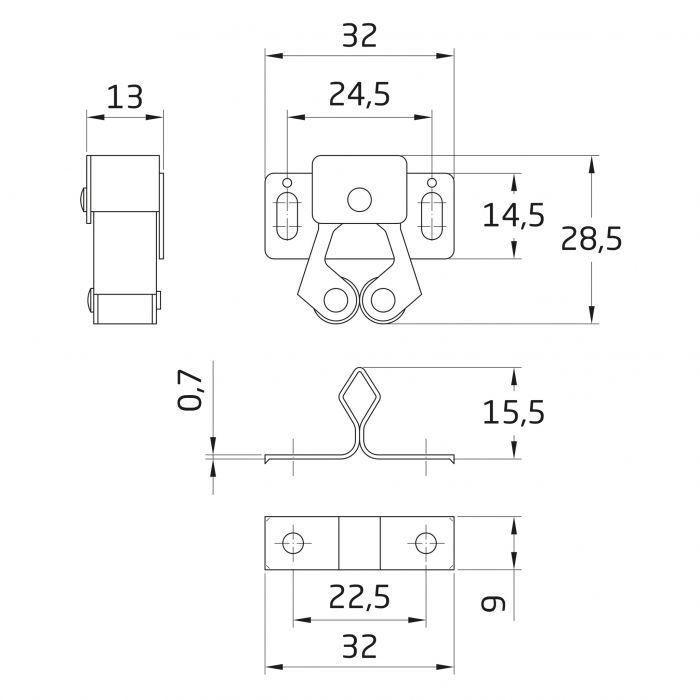 GOLPETE Nº12 AMIG ZINCADO 2