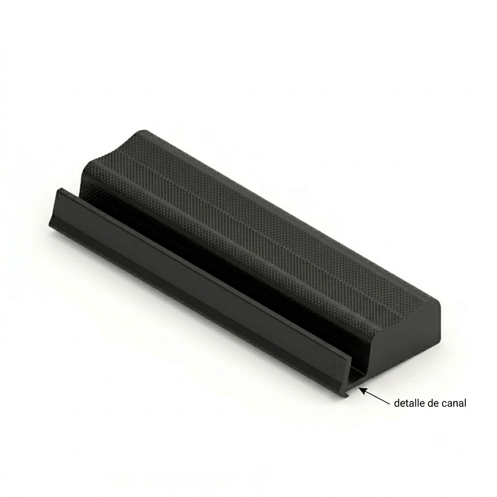 GOMA PROFILEN QL-3053 NEGRO   (RAL 9005)