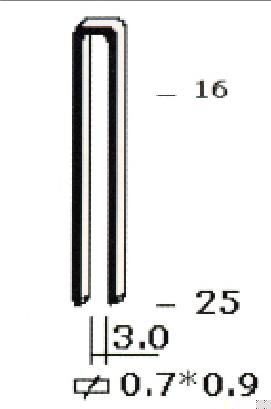 Grapa 97/16 (millar)