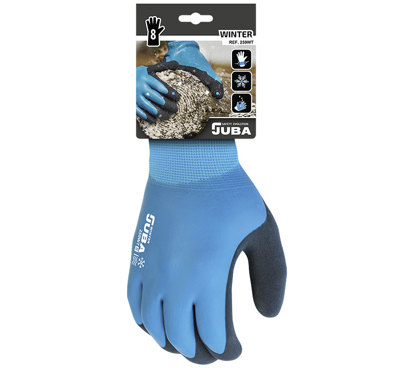 GUANTE POLIESTER DOBLE RECTALLA 9