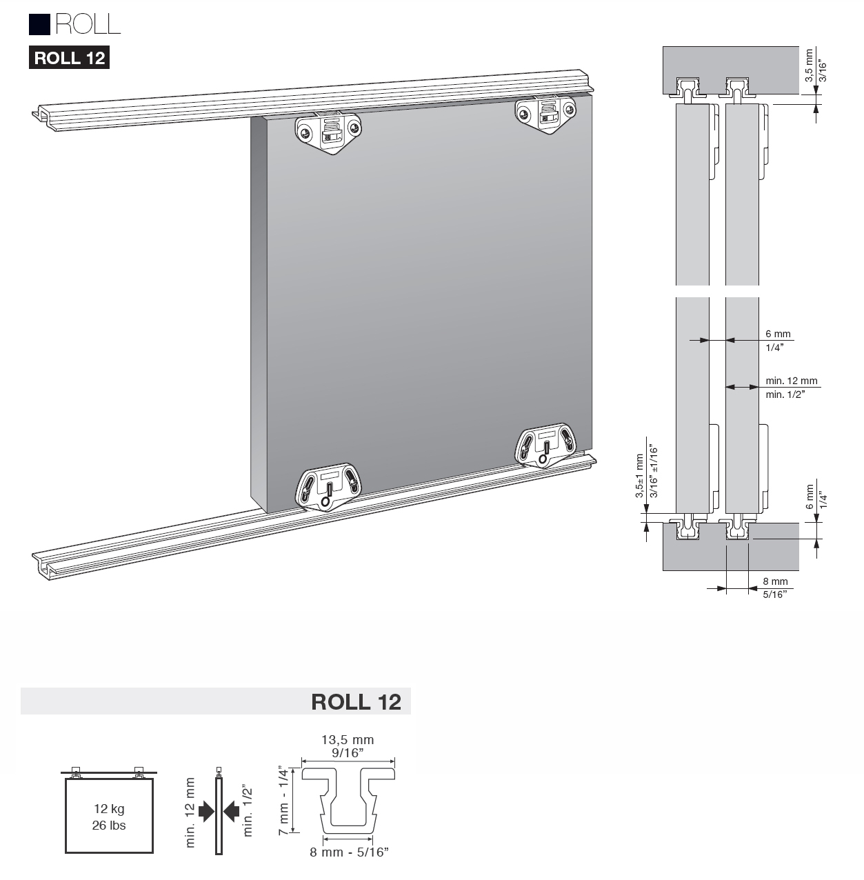 GUIA KLEIN K-12  3 MTS. MARRON