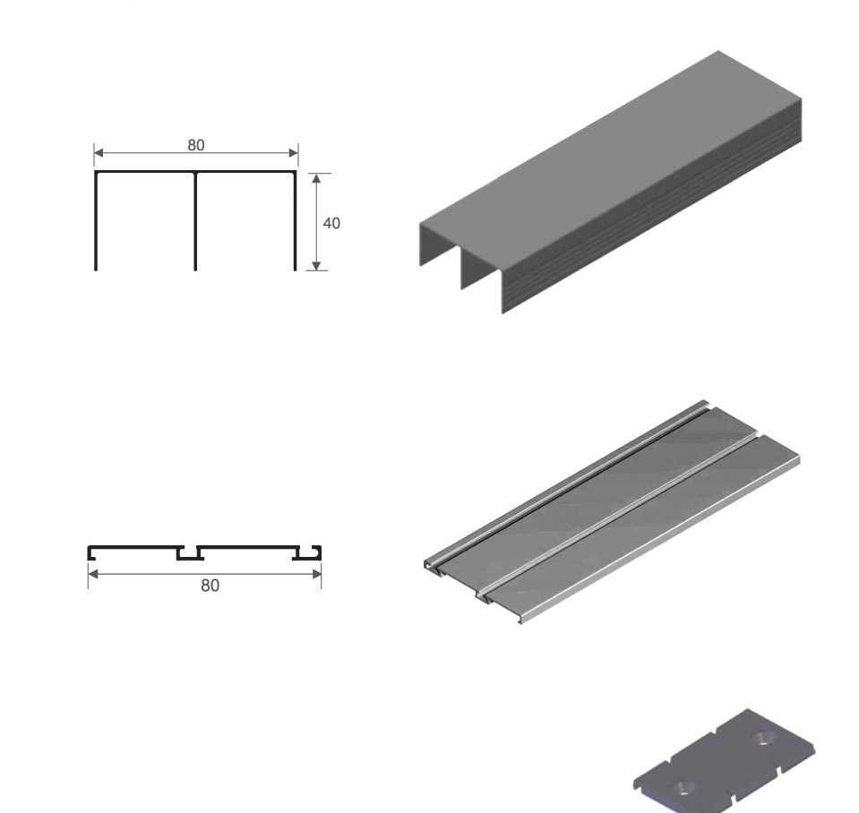 GUIA KIT GS80-GI80        PLATA 3 MTS