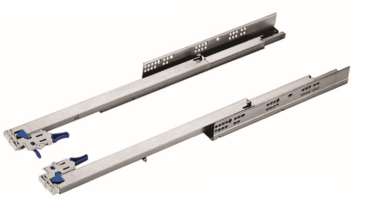 Guia cajon oculta 300mm freno ra1630