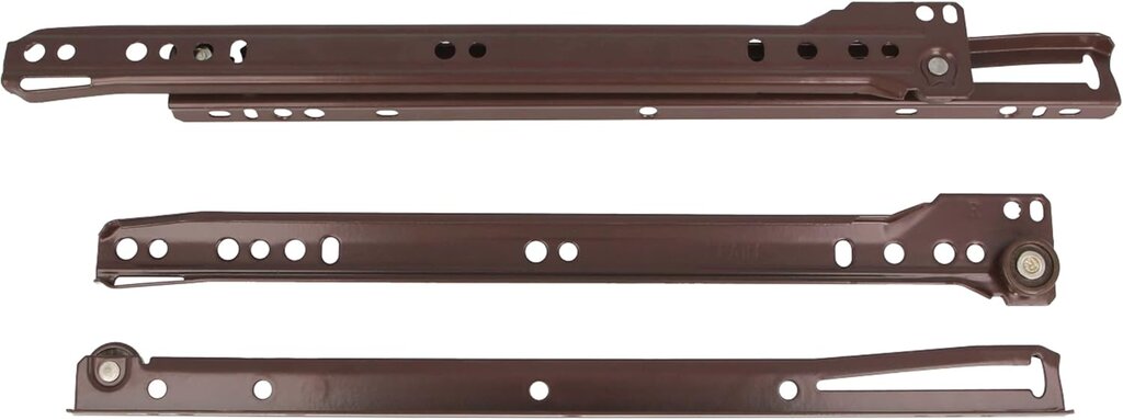 Guia cajon salice standard 550mm marron