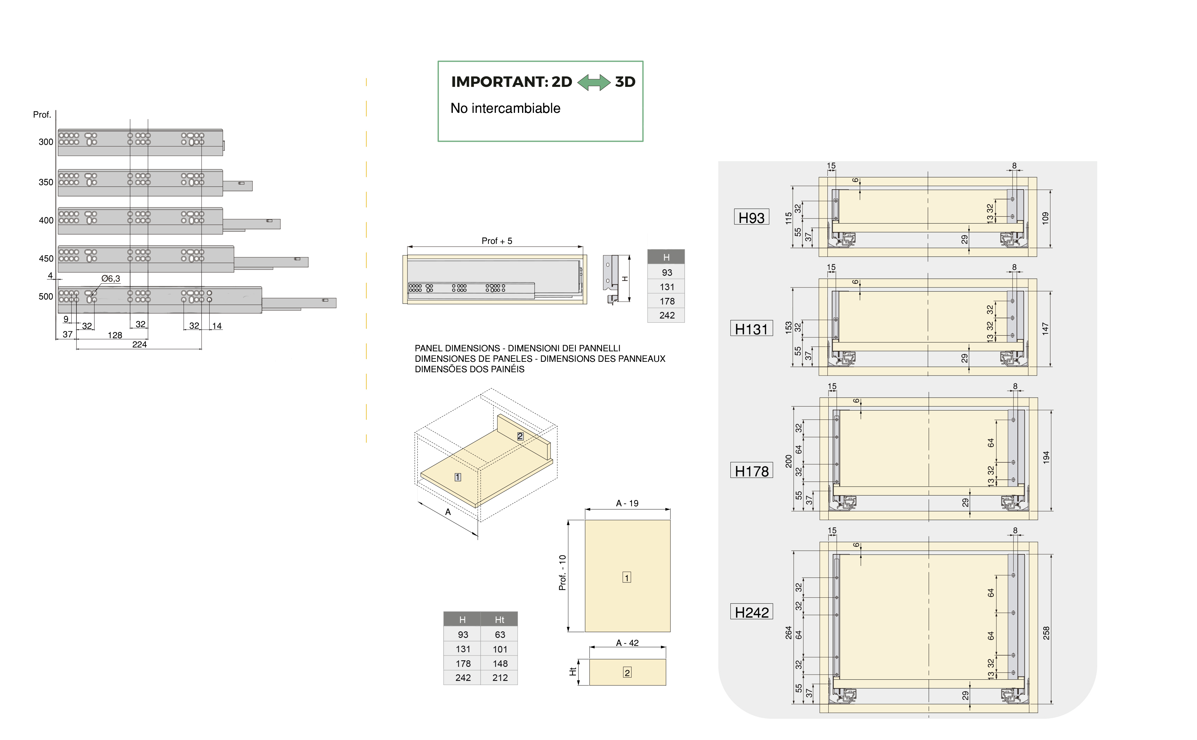 GUIA CAJON VERTEX 3D(GA) 242x450 3179335 5