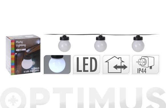 GUIRNALDA LED 10 BOMBILLAS 3 M C46990620 1