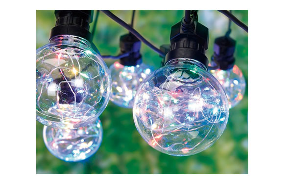 GUIRNALDA LED 10 BOMBILLAS COLORES 7.5 M AXC100120 1