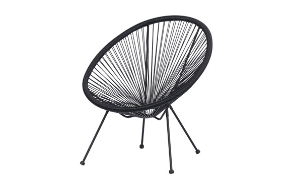 HAMACA RELAX CUERDA       NEGRO