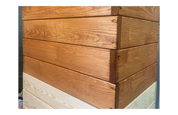 JARDINERA DE MADERA RECTAN75X25X21 CM