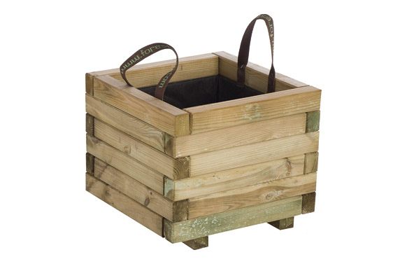 JARDINERA DE MADERA CUADRA40 X 40 X 33 C