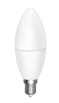 BOMBILLA VELA LED E14 5W 500LM 6400K 21841 1