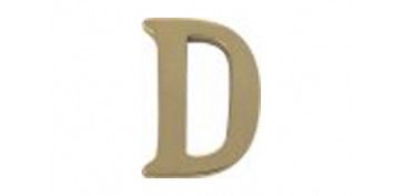 Letra (i) cromo brill 100 mm4480020-blis