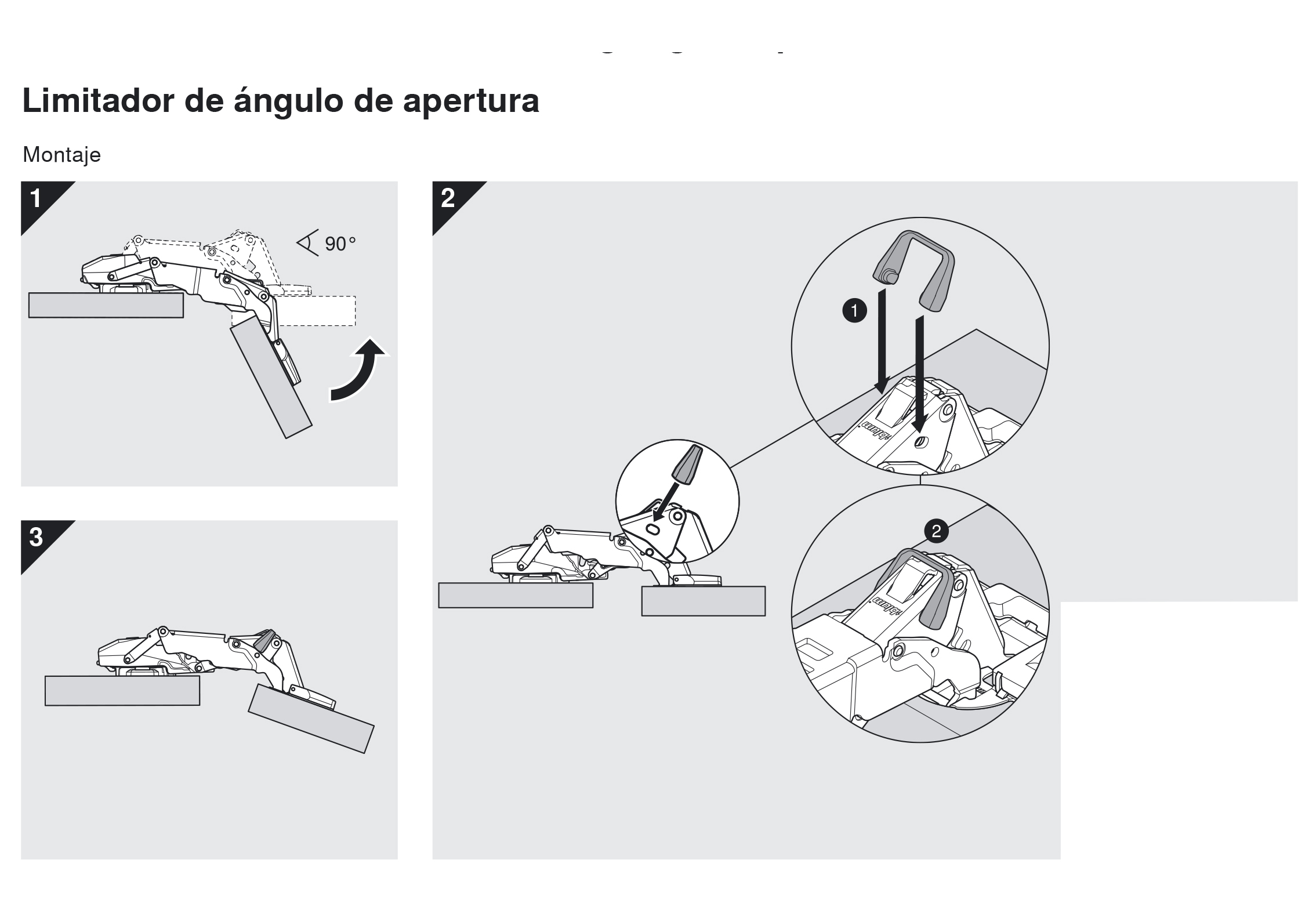 LIMITADOR APERTURA BIS.7PUNTOS 155º/125º 3